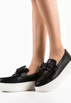 Pantofi casual dama Volga Negri imagine