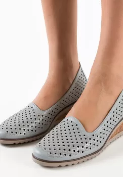 Pantofi Casual dama Vrezik Albastri imagine