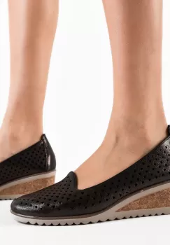 Pantofi Casual dama Vrezik Negri imagine