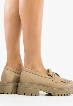 Pantofi casual dama Zenin Bej imagine