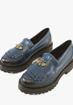 Pantofi casual dama Zenin Bleumarin imagine