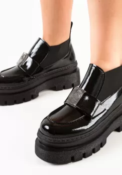 Pantofi Casual Dargazba Negri 2 imagine