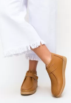 Pantofi Casual Debir Camel imagine
