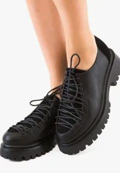 Pantofi casual Deder Negri imagine