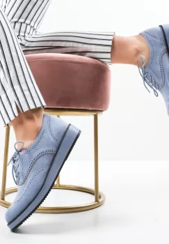 Pantofi Casual Devonk Albastri imagine