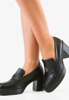 Pantofi Casual Diamus Negri imagine
