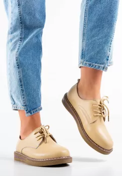 Pantofi Casual Doria Bej imagine