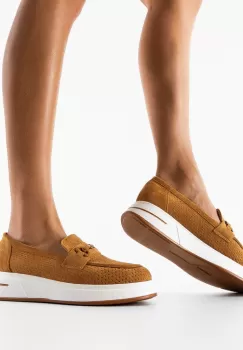 Pantofi Casual Ekine Camel imagine