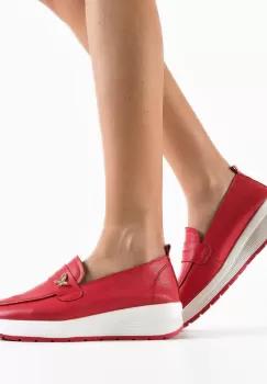 Pantofi Casual Elvina Rosii imagine