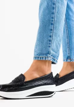 Pantofi Casual Fyrya Negri imagine