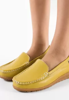 Pantofi Casual Georgie Galbeni imagine