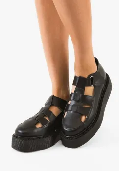 Pantofi Casual Gryndy Negri imagine
