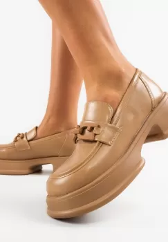 Pantofi Casual Herek Bej imagine