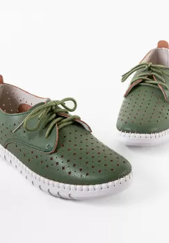 Pantofi Casual Hilio Verzi imagine
