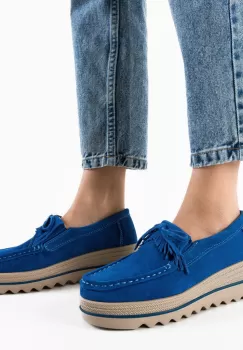 Pantofi Casual Hipok Albastri 2 imagine