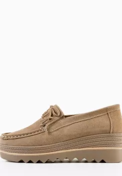 Pantofi Casual Hipok Bej imagine