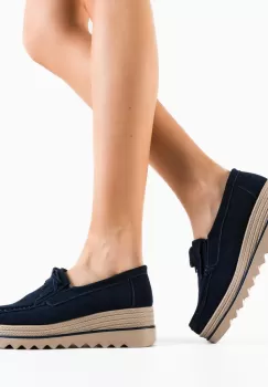 Pantofi Casual Hipok Bleumarin imagine