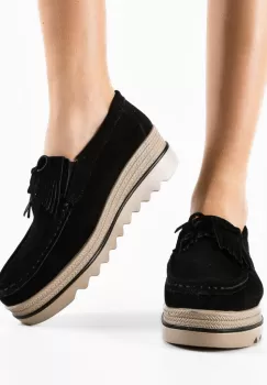 Pantofi Casual Hipok Negri imagine