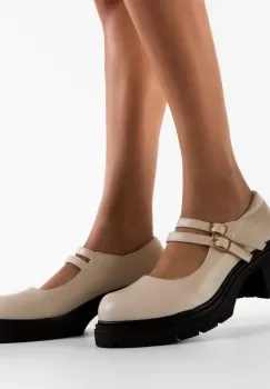 Pantofi Casual Jadvyga Bej imagine
