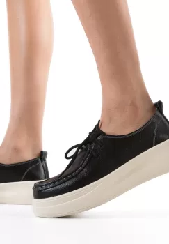 Pantofi Casual Jange Negri imagine