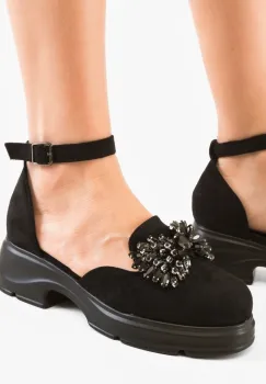 Pantofi Casual Jodet Negri imagine