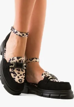 Pantofi Casual Juliet Animal Print imagine