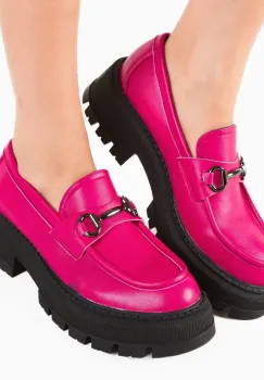 Pantofi Casual Jung Fuchsia imagine