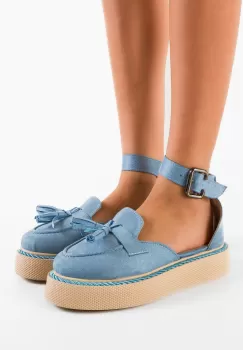 Pantofi Casual Kalin Albastri 2 imagine