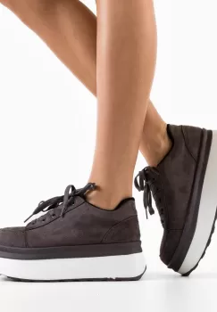 Pantofi Casual Kampus Gri imagine