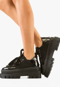 Pantofi Casual Kandre Negri 2 imagine