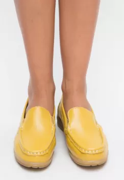 Pantofi Casual Kives Galbeni imagine