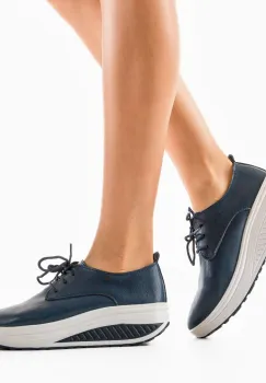 Pantofi Casual Kleak Bleumarin imagine