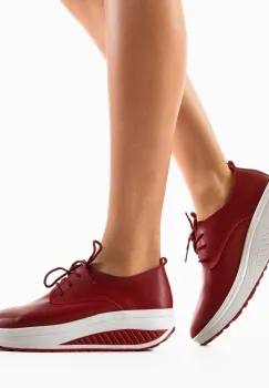 Pantofi Casual Kleak Rosii imagine