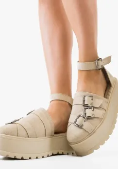 Pantofi Casual Koerel Bej imagine