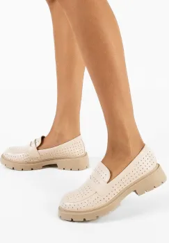 Pantofi Casual Krato Bej imagine