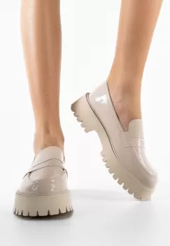Pantofi Casual Kyra Bej imagine