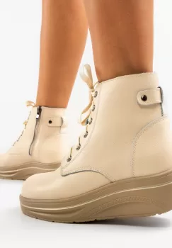 Pantofi Casual Lakiob Bej imagine