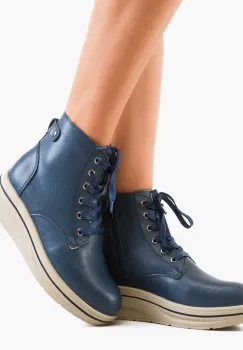 Pantofi Casual Lakiob Bleumarin 2 imagine