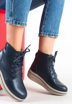 Pantofi Casual Lakiob Bleumarin imagine