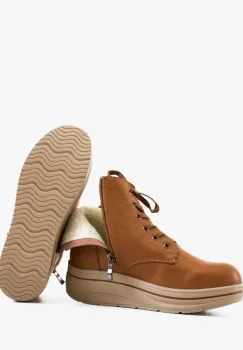 Pantofi Casual Lakiob Camel 2 imagine