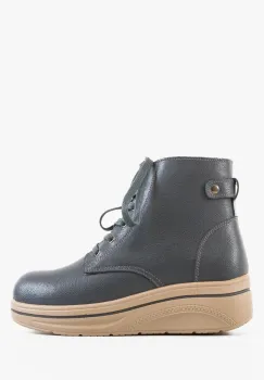 Pantofi Casual Lakiob Gri imagine