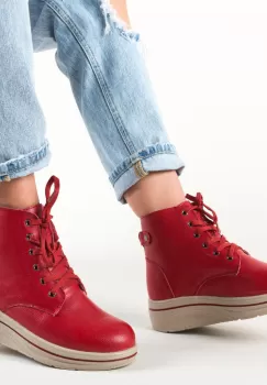 Pantofi Casual Lakiob Rosii imagine