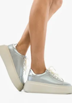 Pantofi Casual Lalere Argintii imagine
