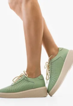 Pantofi Casual Lehe Verzi imagine
