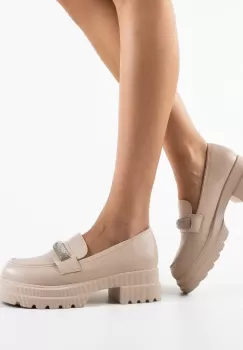 Pantofi Casual Lelan Bej imagine