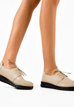 Pantofi Casual Leonates Bej imagine