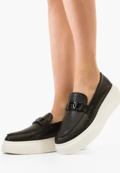 Pantofi Casual Lezzer Negri imagine