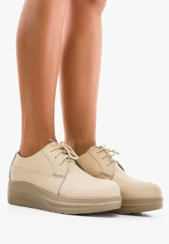 Pantofi Casual Lionata Bej 2 imagine