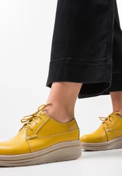 Pantofi Casual Lionata Galbeni imagine