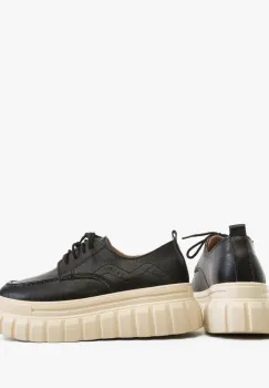 Pantofi Casual Loprem Negri imagine